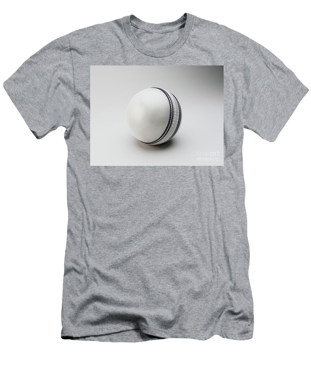 3 White Cricket Ball Allan Swart T-Shirt