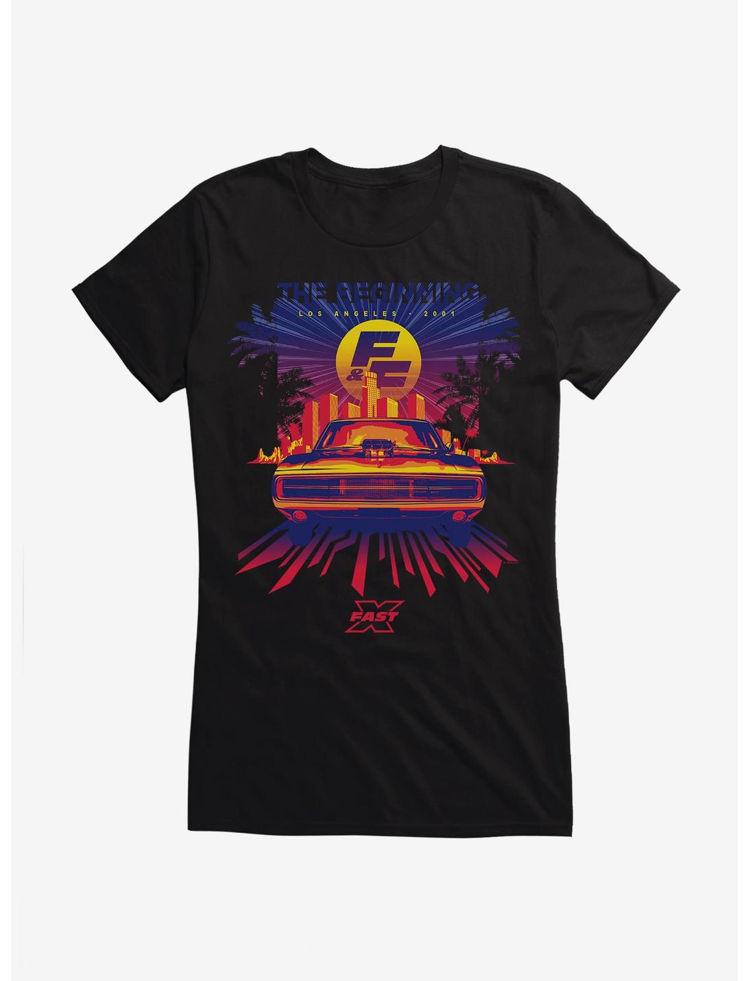 Fast X The Beginning Dom's Charger Girls T-Shirt