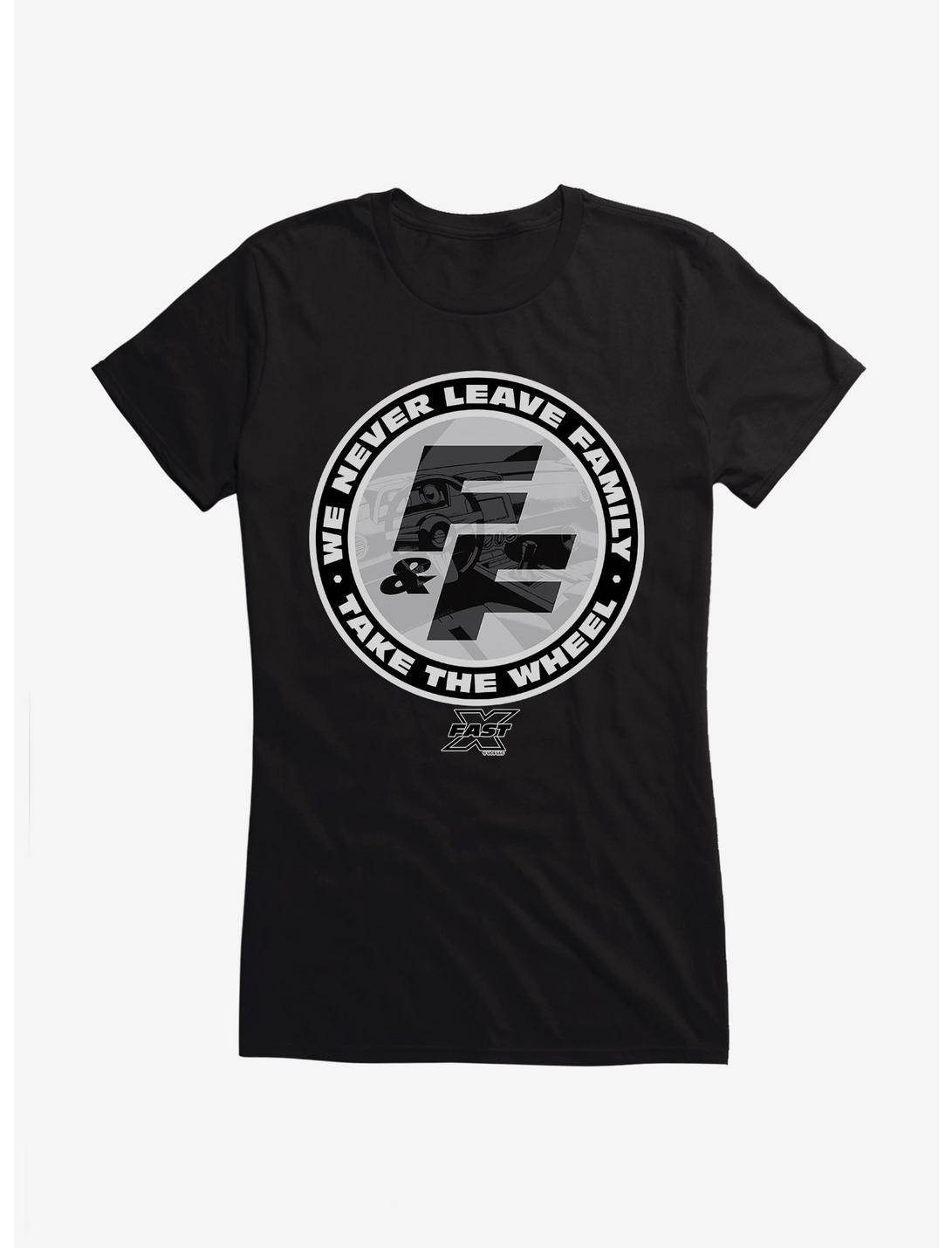T-shirt Filles Fast X Ne jamais quitter la famille
