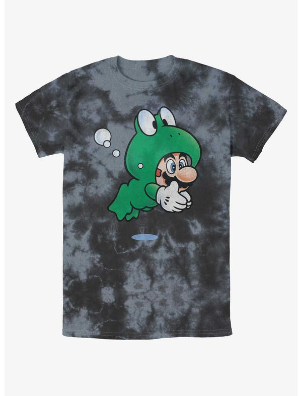Nintendo Mario Frog Mario Tie-Dye T-Shirt