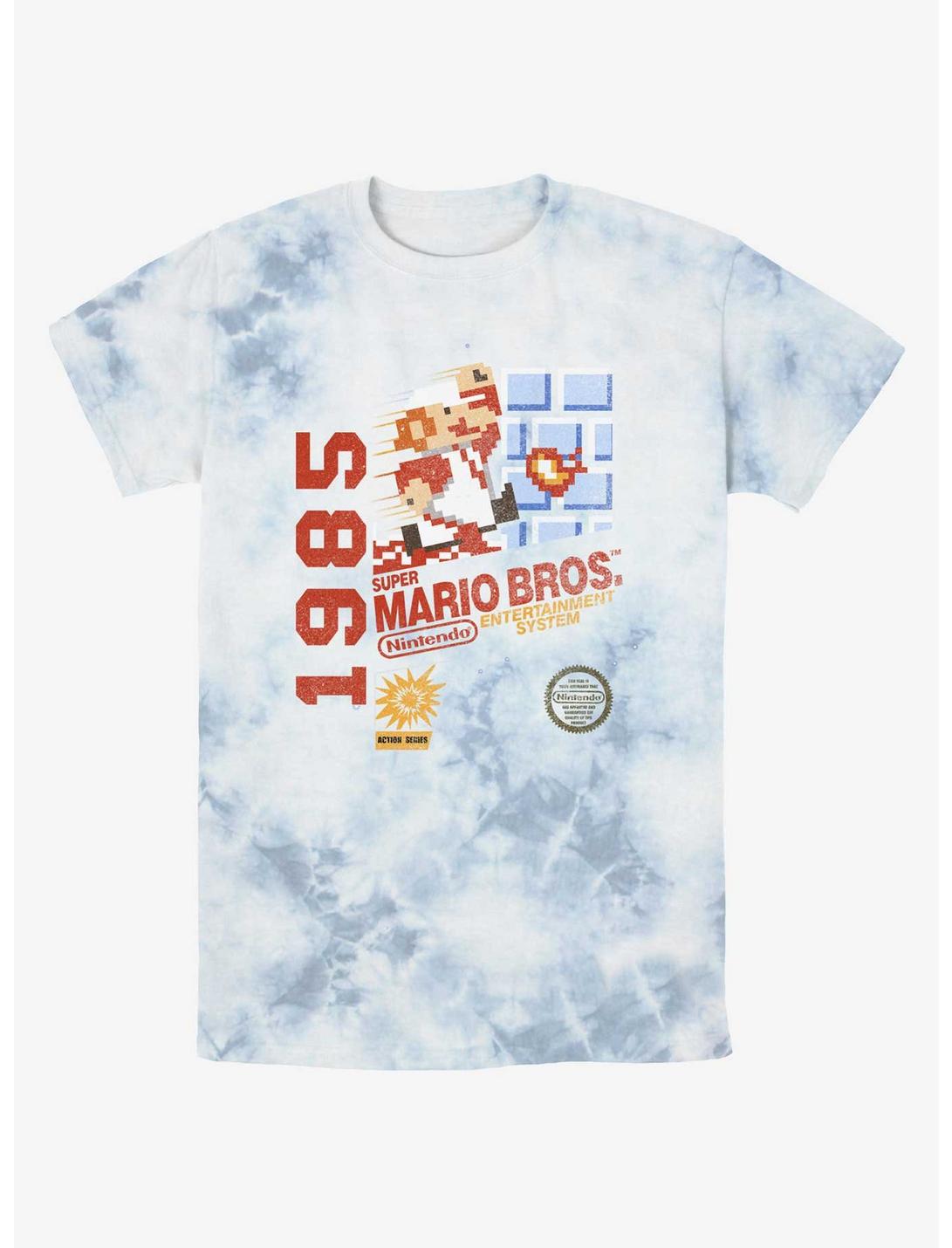 Nintendo Mario 1985 Vintage Bros Tie-Dye T-Shirt