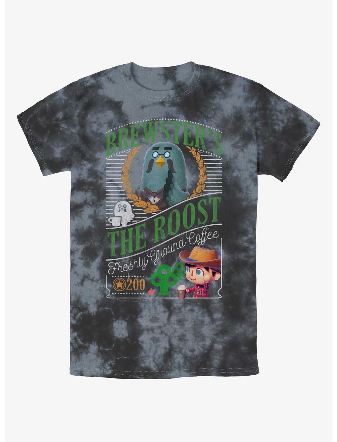 Animal Crossing Brewsters Cafe Tie-Dye T-Shirt