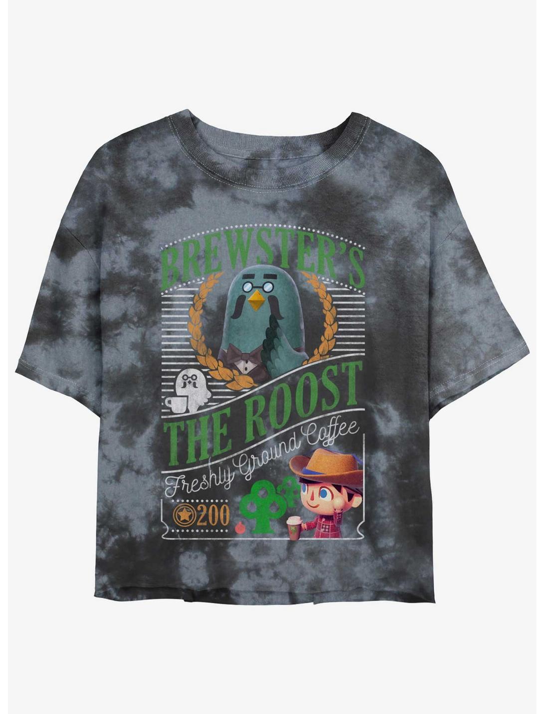 T-shirt court tie-dye Animal Crossing Le Café de Robusto pour filles