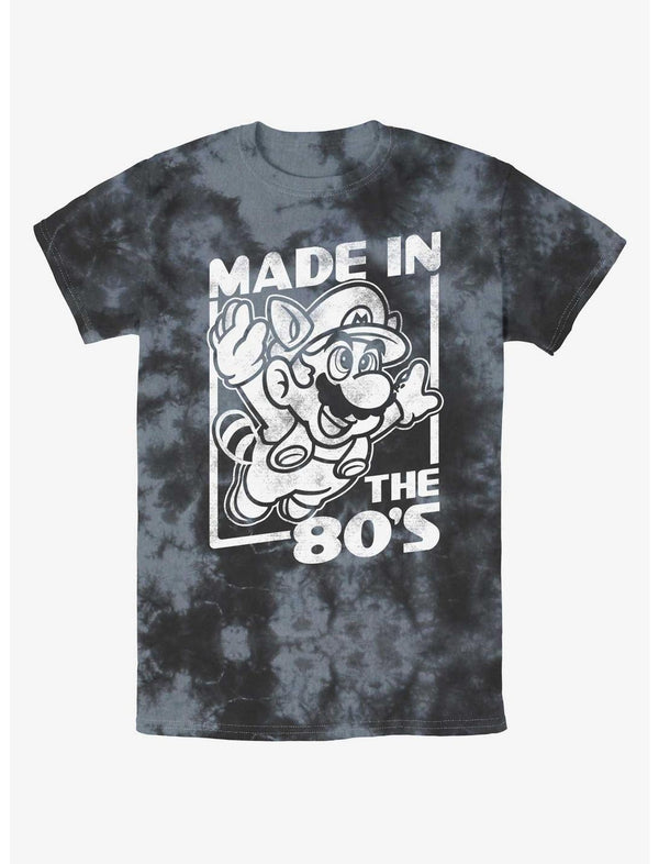 Nintendo Mario Made In The 80's Tie-Dye T-Shirt