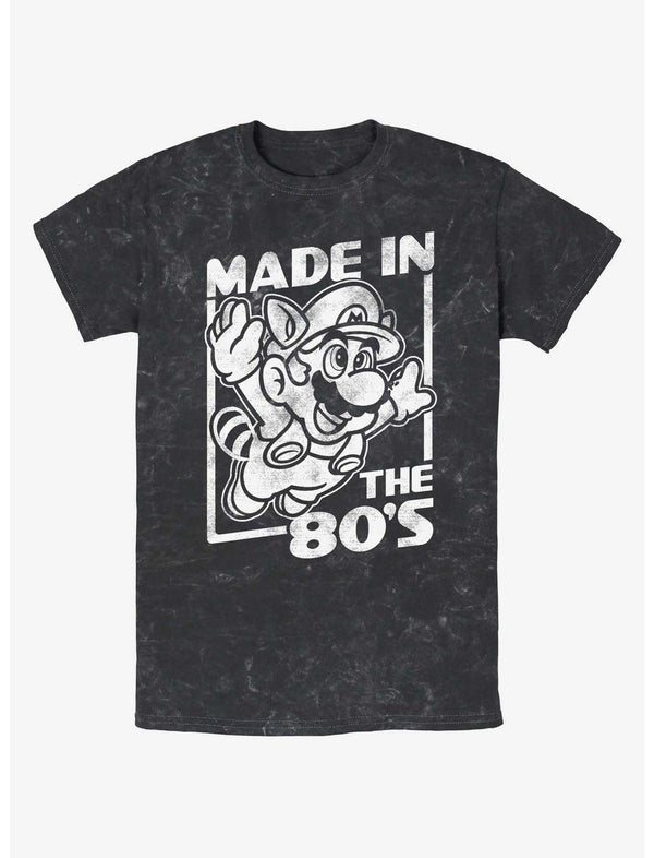 Nintendo Mario Made In The 80's Mineral Wash T-Shirt