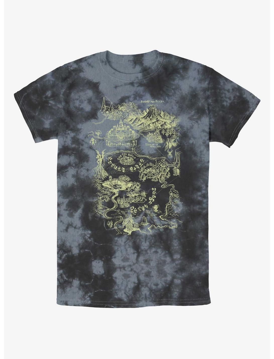 T-shirt Tie-Dye La carte The Legend of Zelda Nintendo