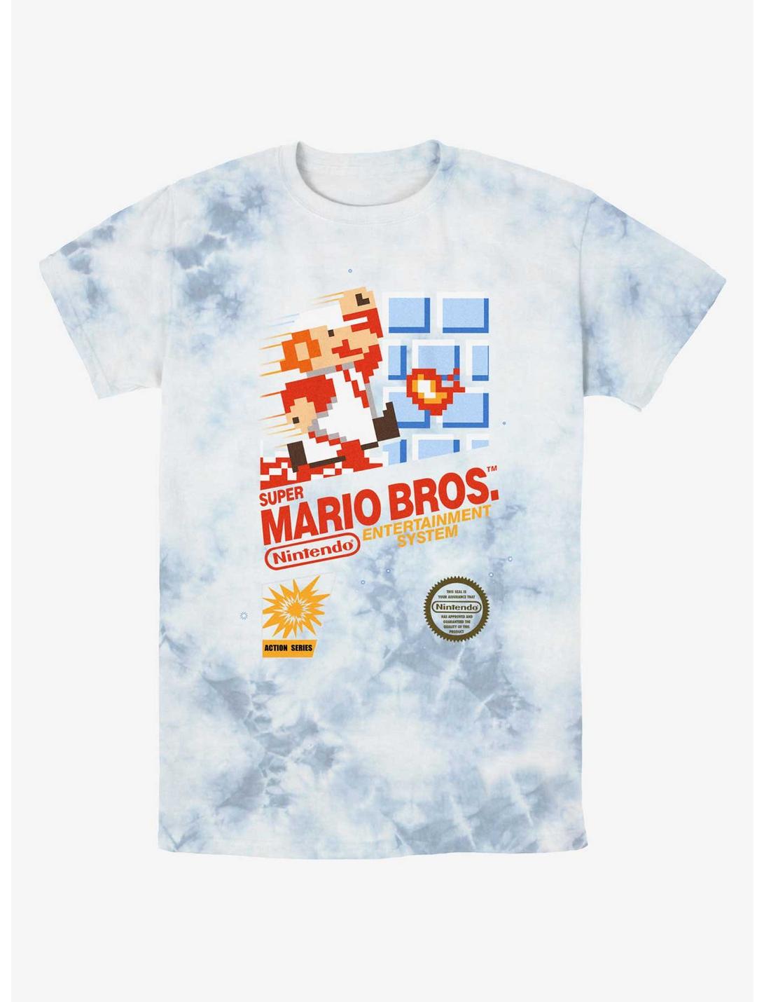 T-shirt Tie-Dye Nintendo Mario Pixel Mario