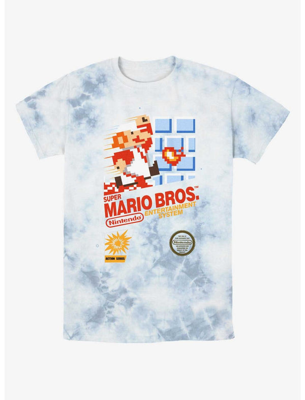 Nintendo Mario Pixel Mario Tie-Dye T-Shirt