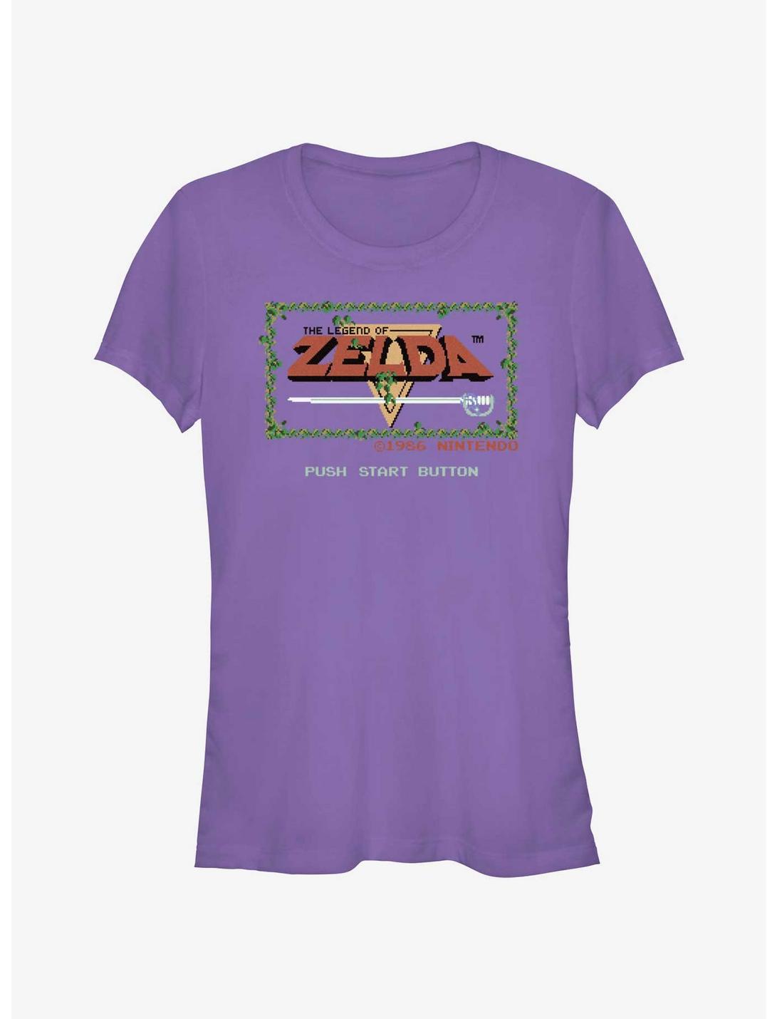 The Legend of Zelda Pixelated Logo Girls T-Shirt