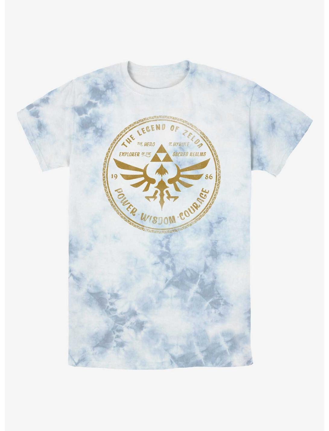 The Legend of Zelda Legendary Courage Tie-Dye T-Shirt
