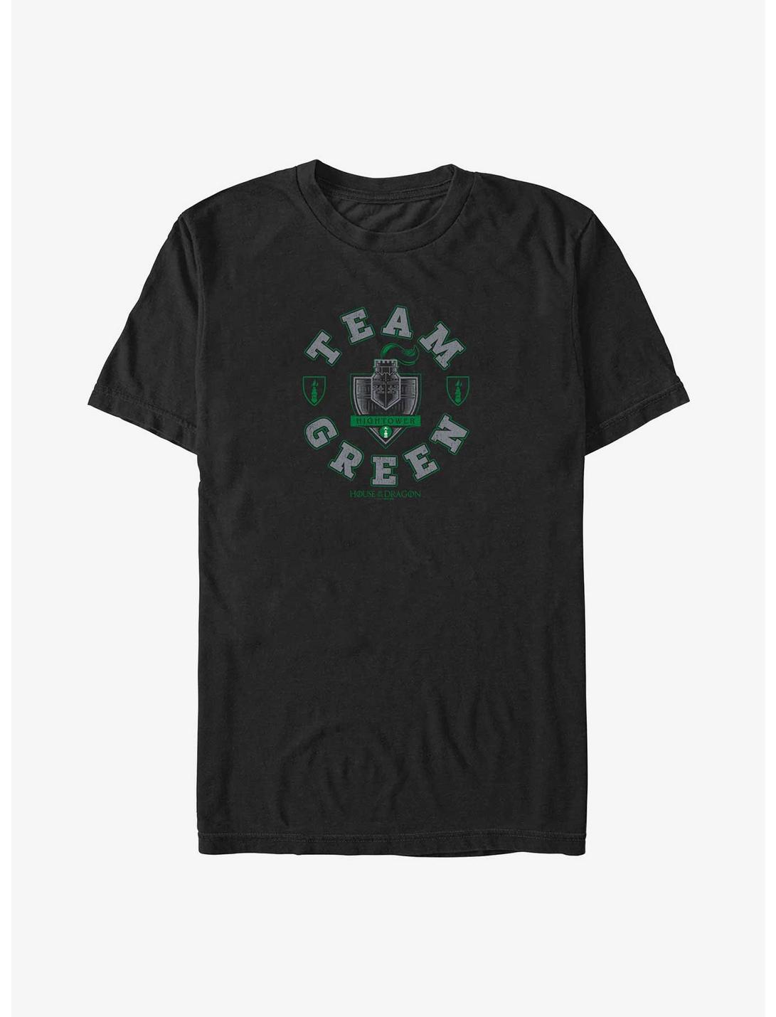 T-shirt grande taille House of the Dragon Équipe Verte