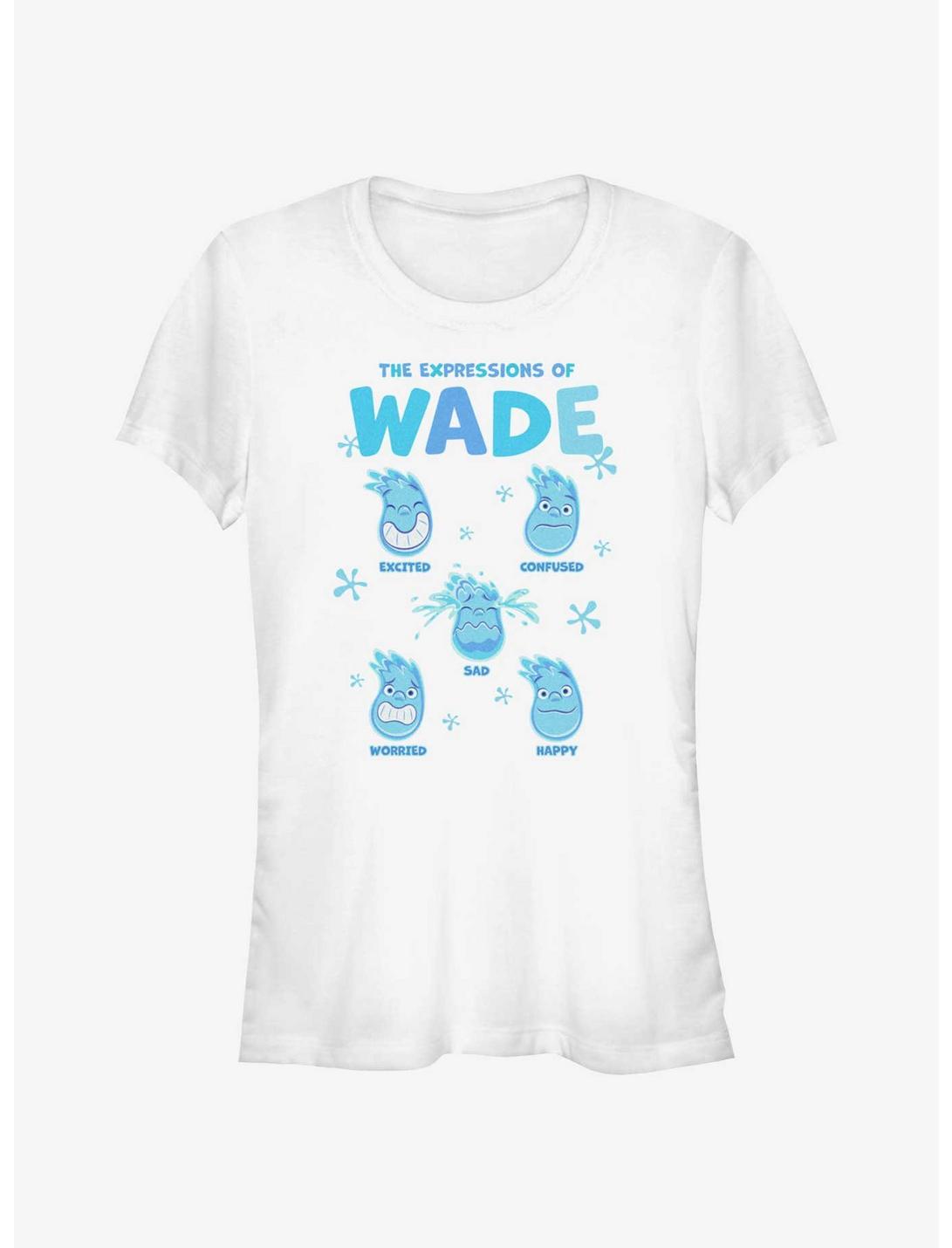 Disney Pixar Elemental Expressions Of Wade Girls T-Shirt