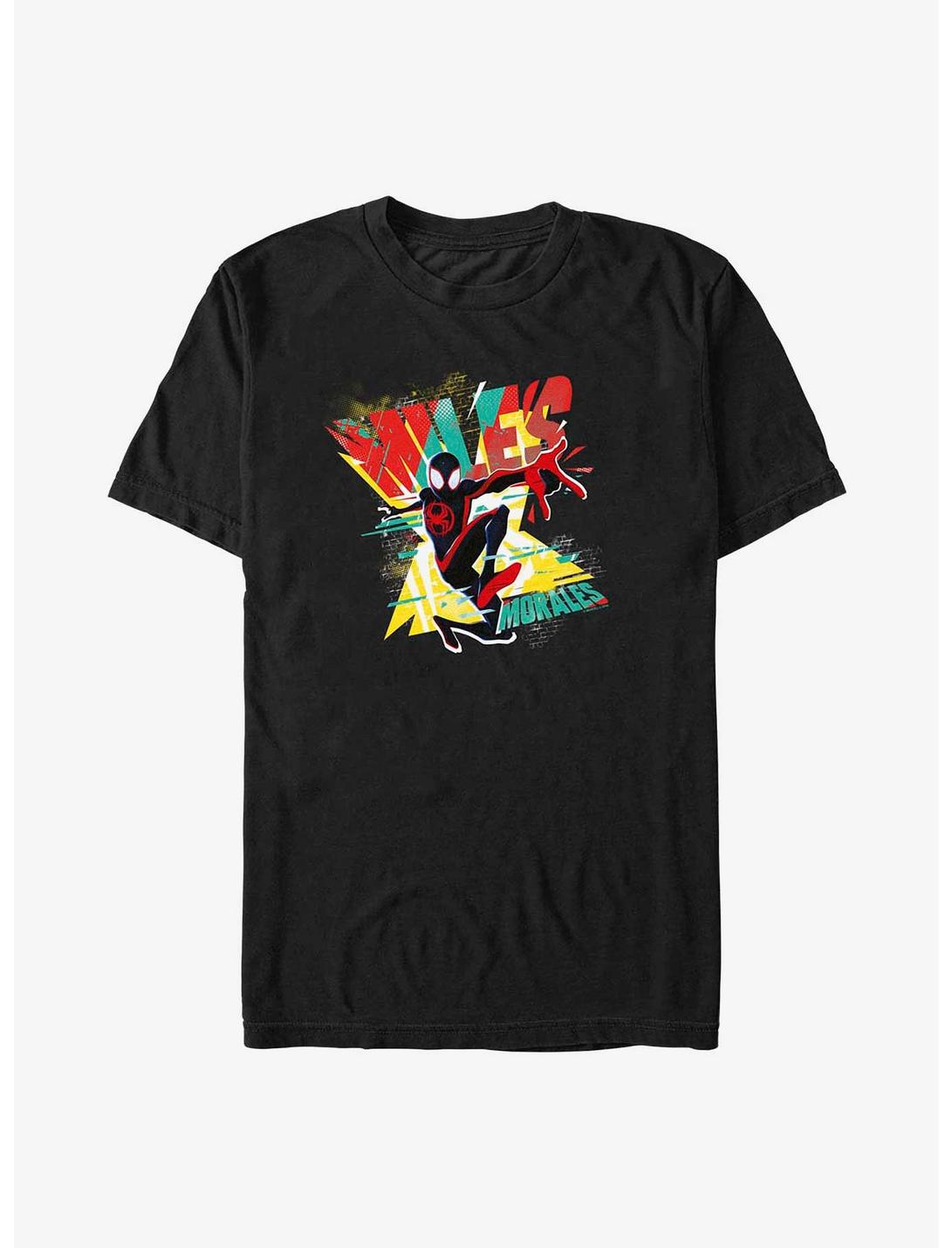 Marvel Spider-Man: Across the Spider-Verse Miles Morales Poster Heavyweight T-Shirt