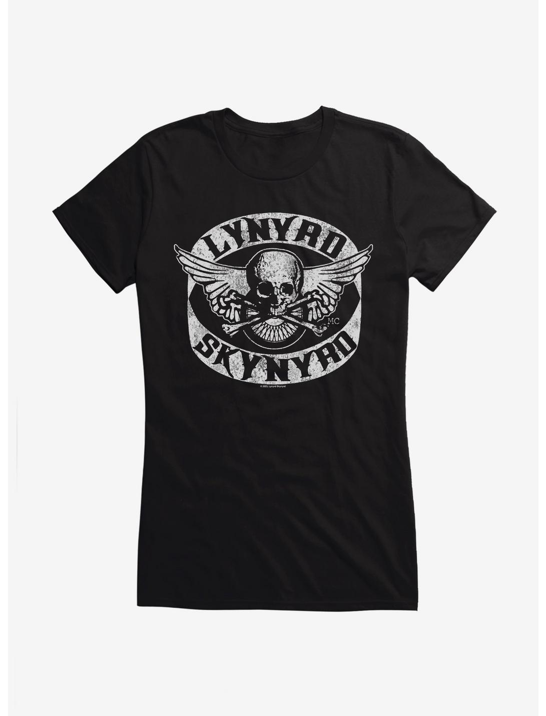 Lynyrd Skynyrd Biker Patch Logo Girls T-Shirt