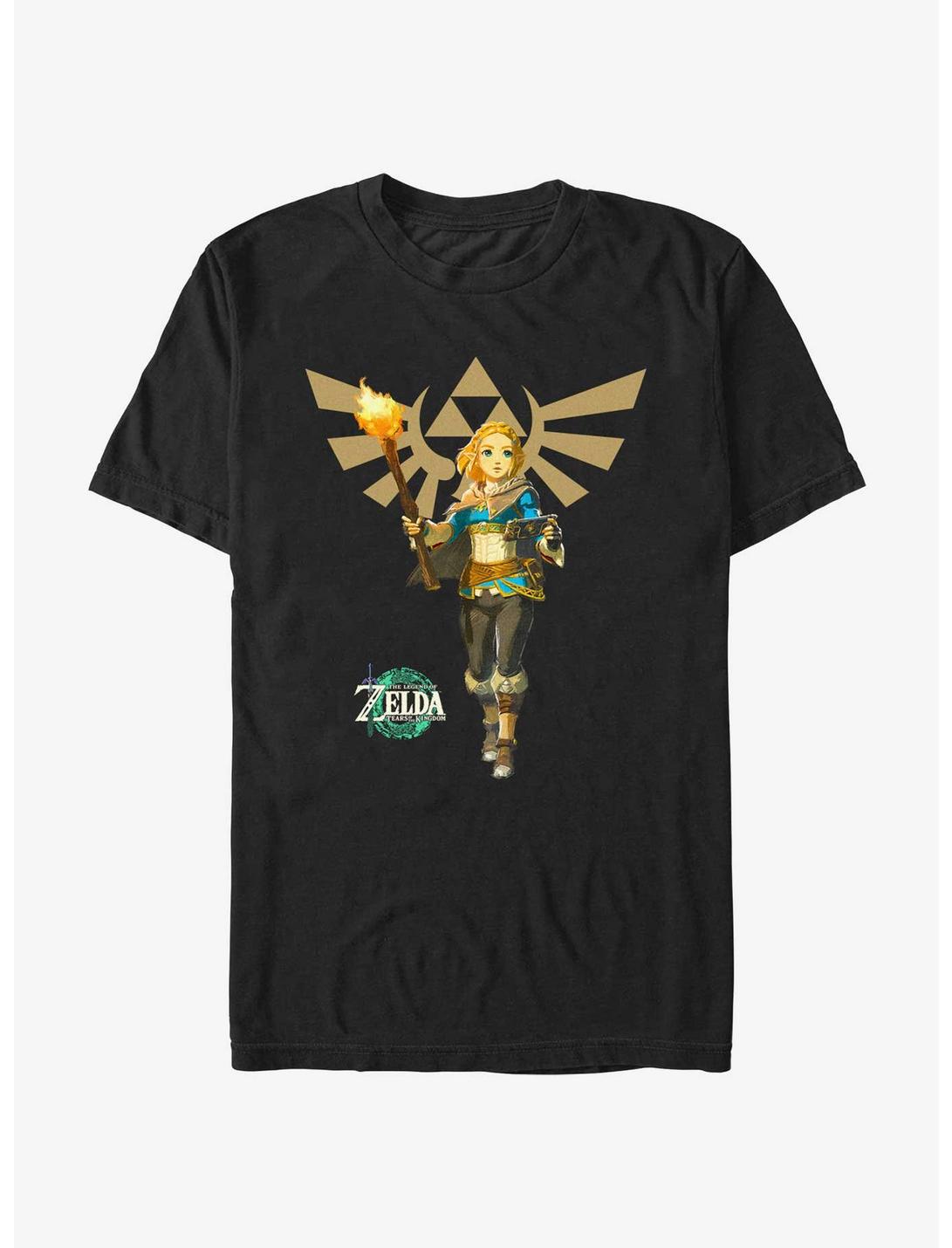 T-shirt Zelda Hyrule Crest The Legend Of Zelda Tears Of The Kingdom