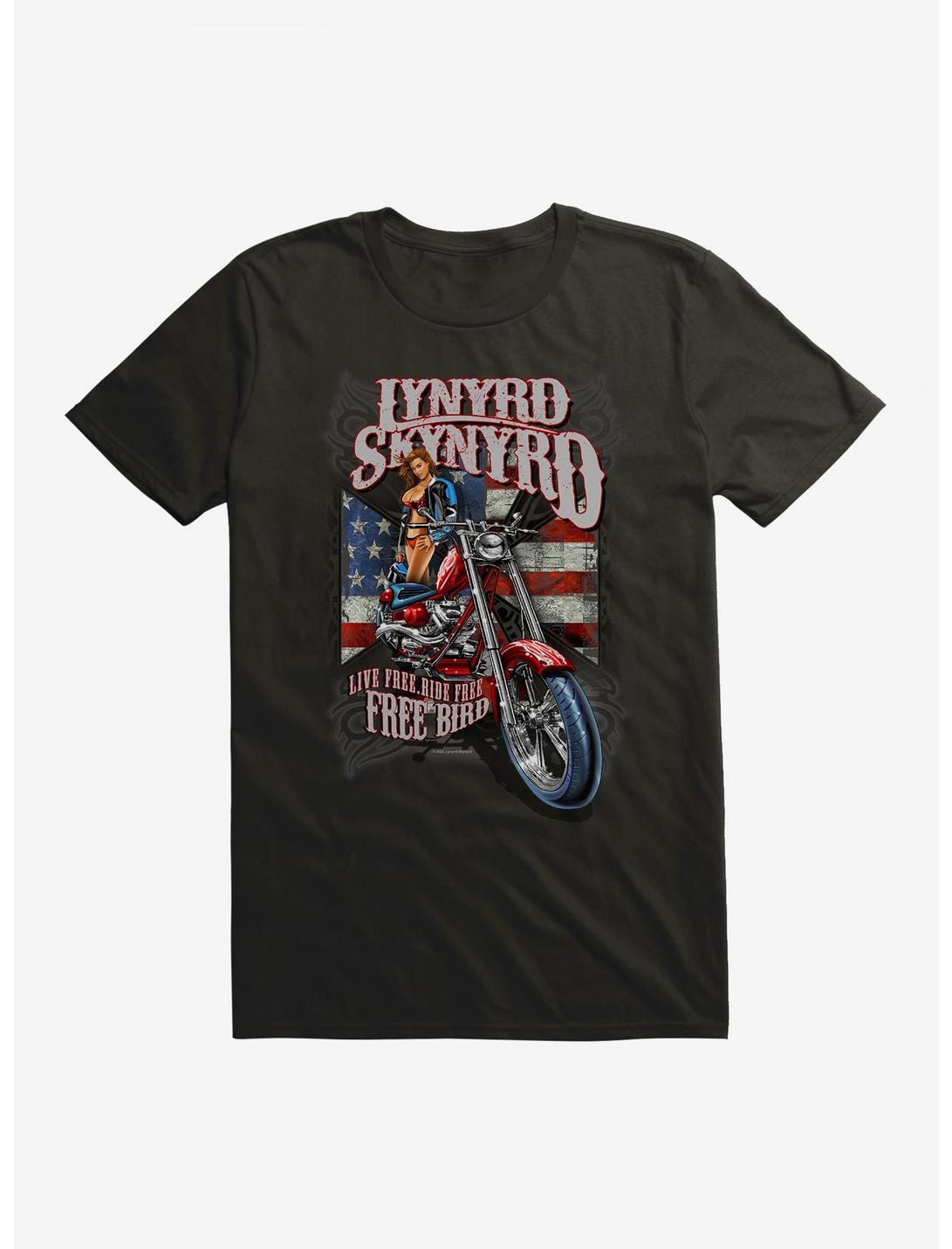 Lynyrd Skynyrd Live Free, Ride Free T-Shirt