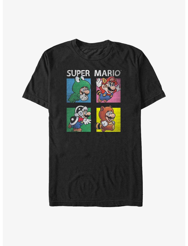 Nintendo Mario Outfits Big & Tall T-Shirt
