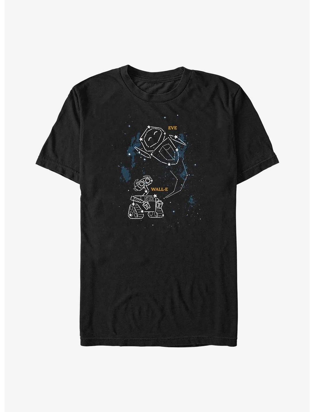 Disney Pixar Wall-E Eve and Wall-E Constellations Big & Tall T-Shirt