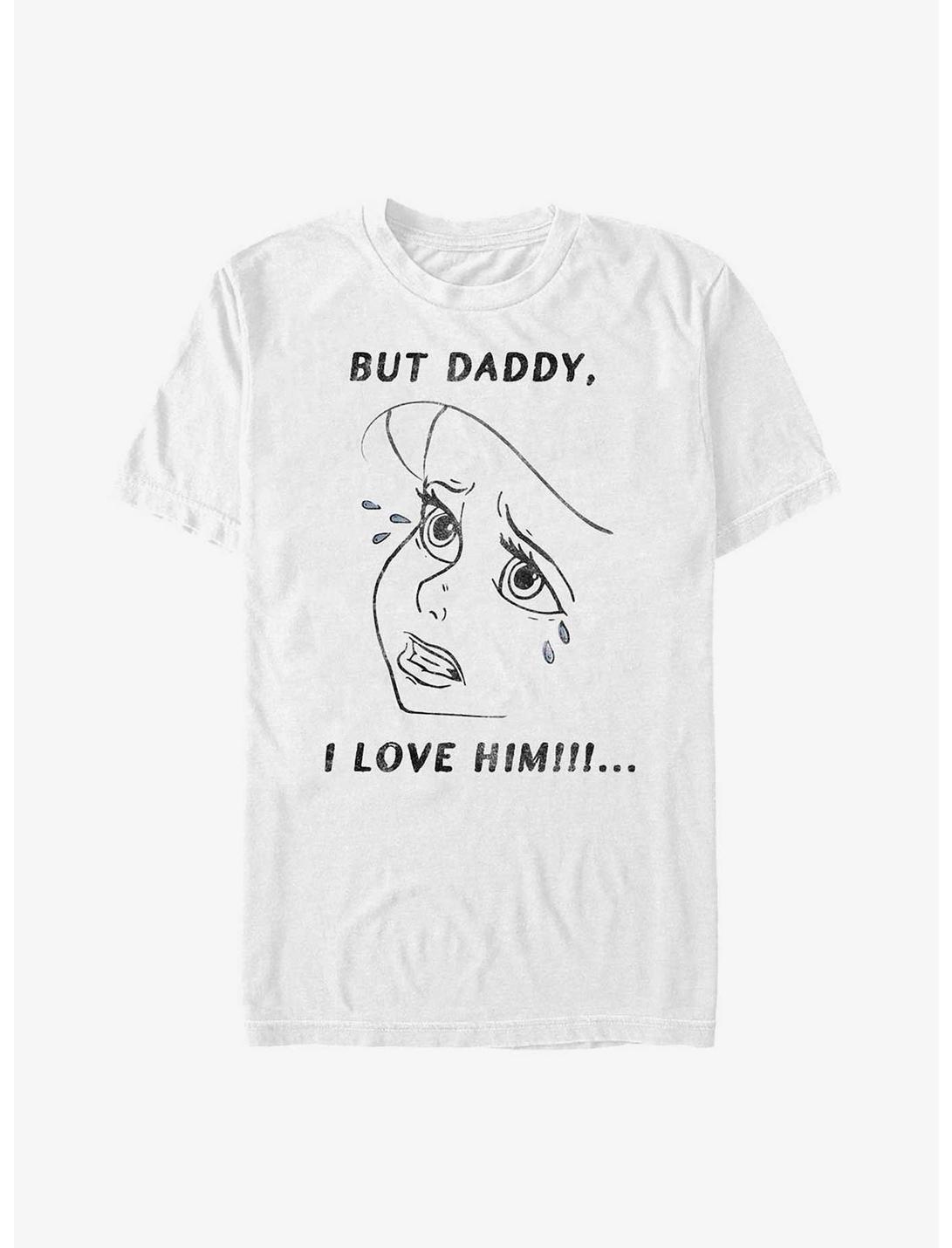 T-shirt Disney La Petite Sirène Ariel Mais papa, je l'aime