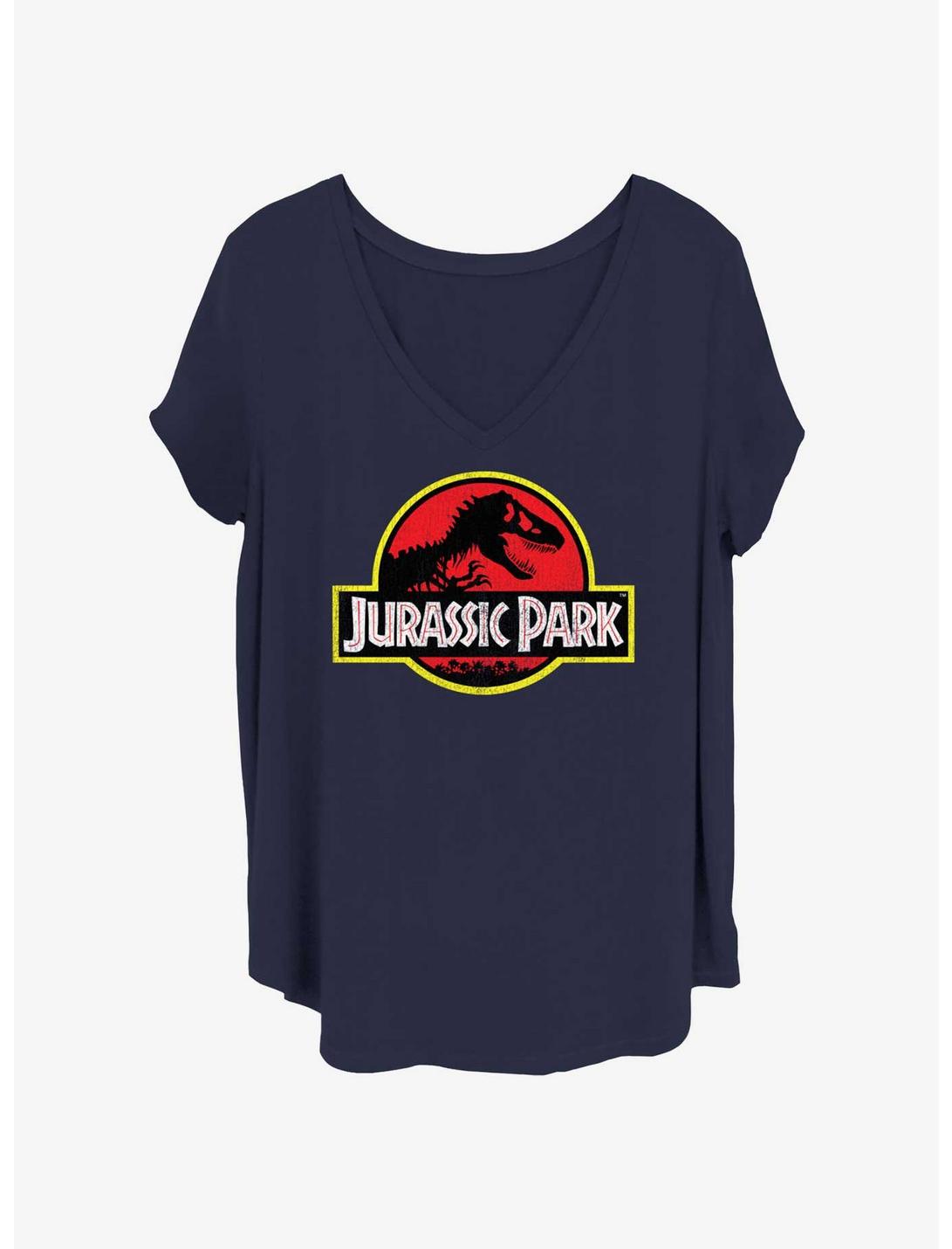 Jurassic Park Logo Girls T-Shirt Plus Size