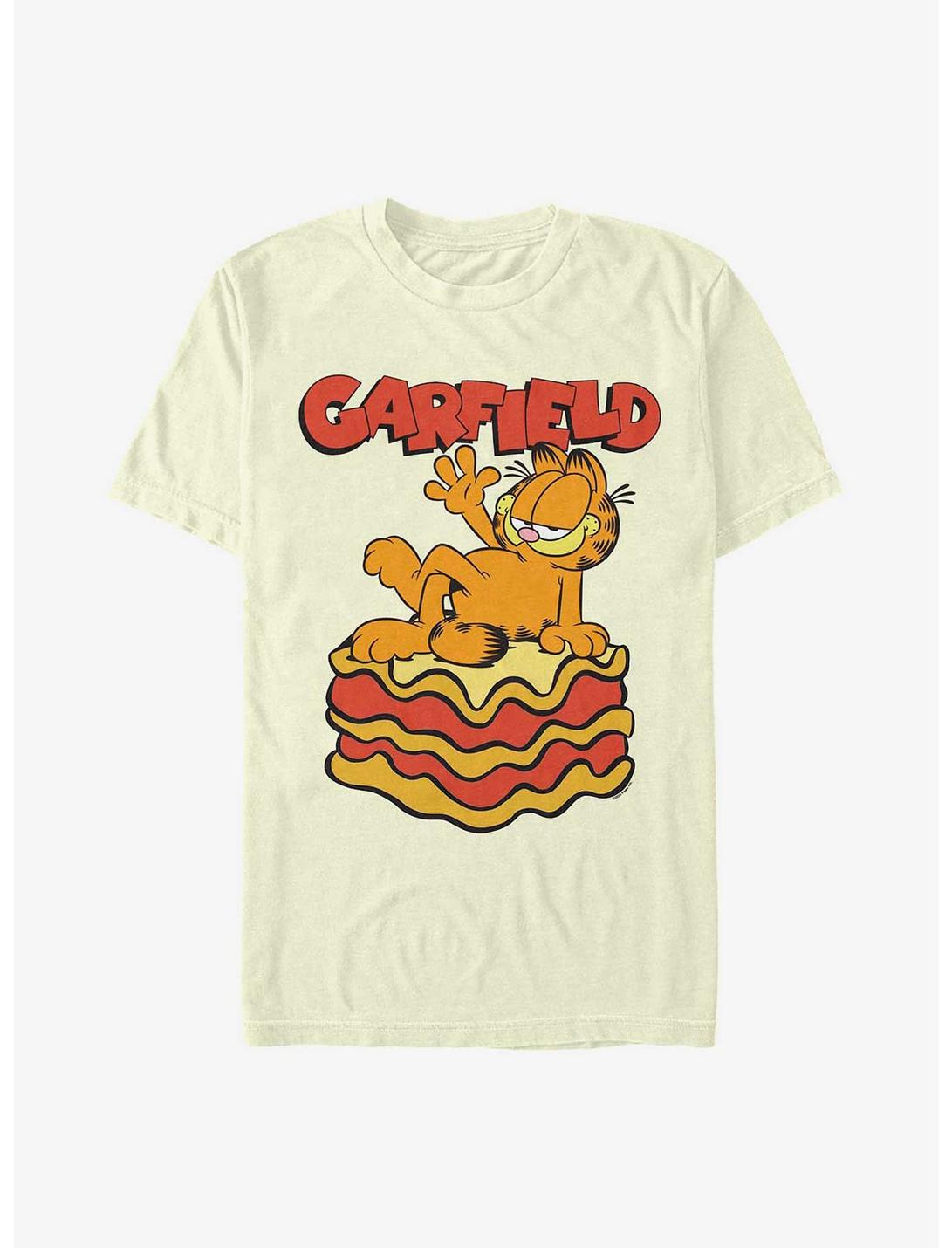 T-Shirt Garfield Roi De La Lasagne