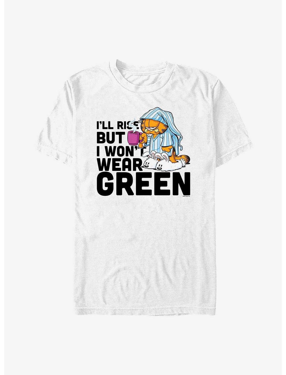 Garfield I'll Rise But I Won't Wear Green T-Shirt