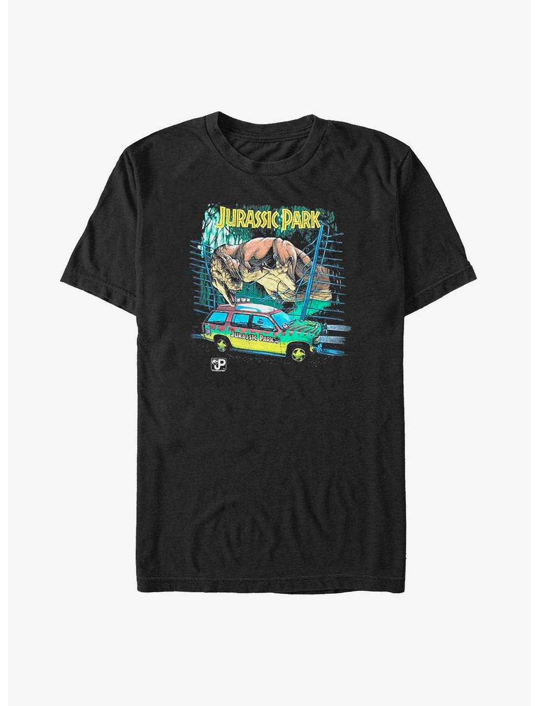Jurassic Park Vintage Jurassic Drive Big & Tall T-Shirt