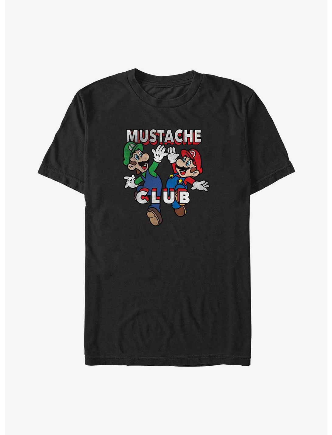 T-shirt grandes tailles Nintendo Mustache Club