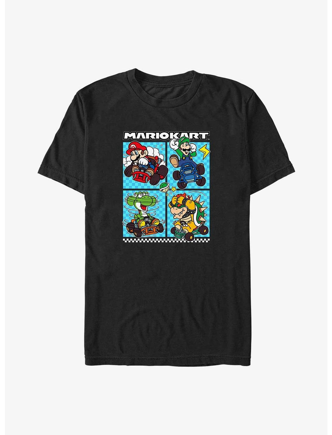 Mario Kart Four On The Floor Big & Tall T-Shirt