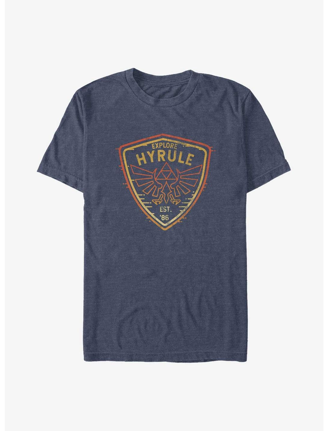 The Legend of Zelda Explore Camp Hyrule Big & Tall T-Shirt