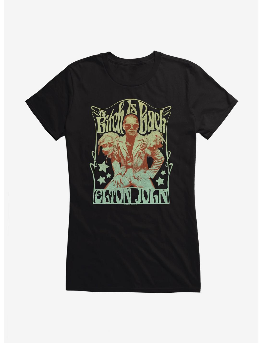 Elton John Bitch Is Back Girls T-Shirt