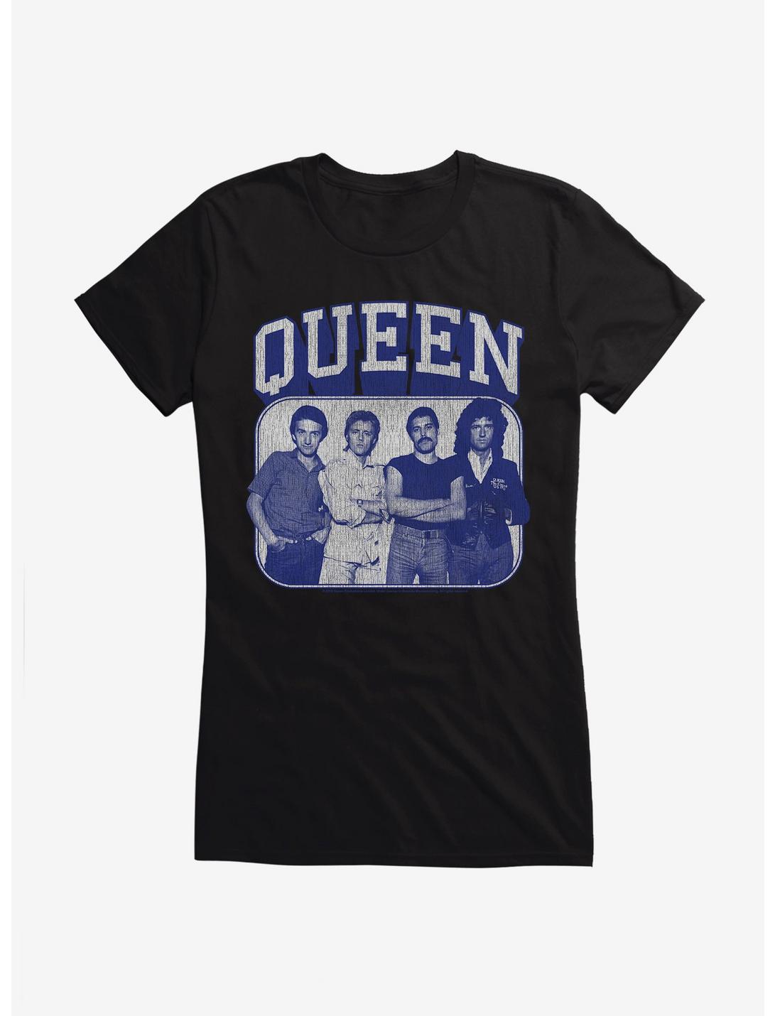 Queen Vintage Collegiate Group Girls T-Shirt