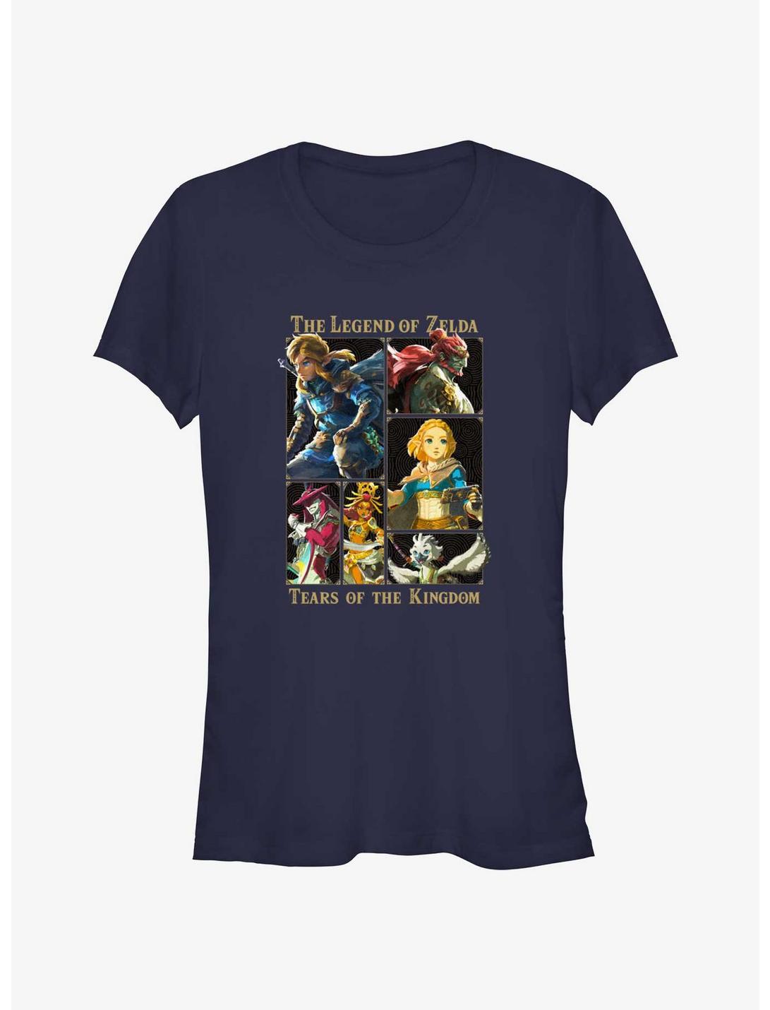 T-shirt The Legend of Zelda: Tears of the Kingdom Hero Boxup Fille