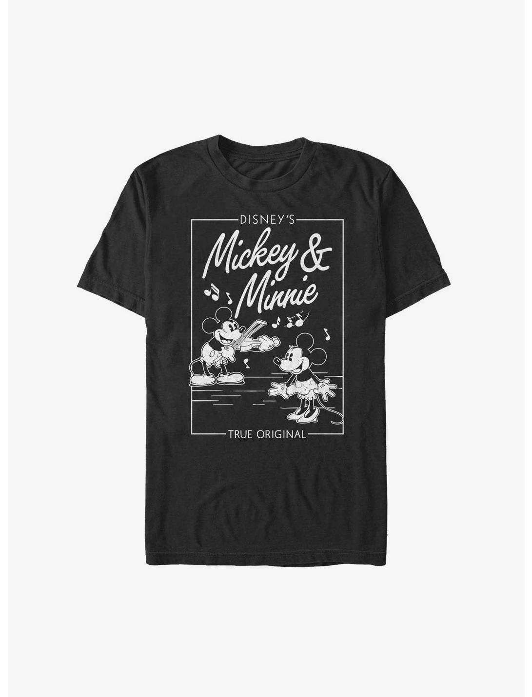 Disney Mickey Mouse & Minnie Mouse Music Cover Heavyweight T-Shirt