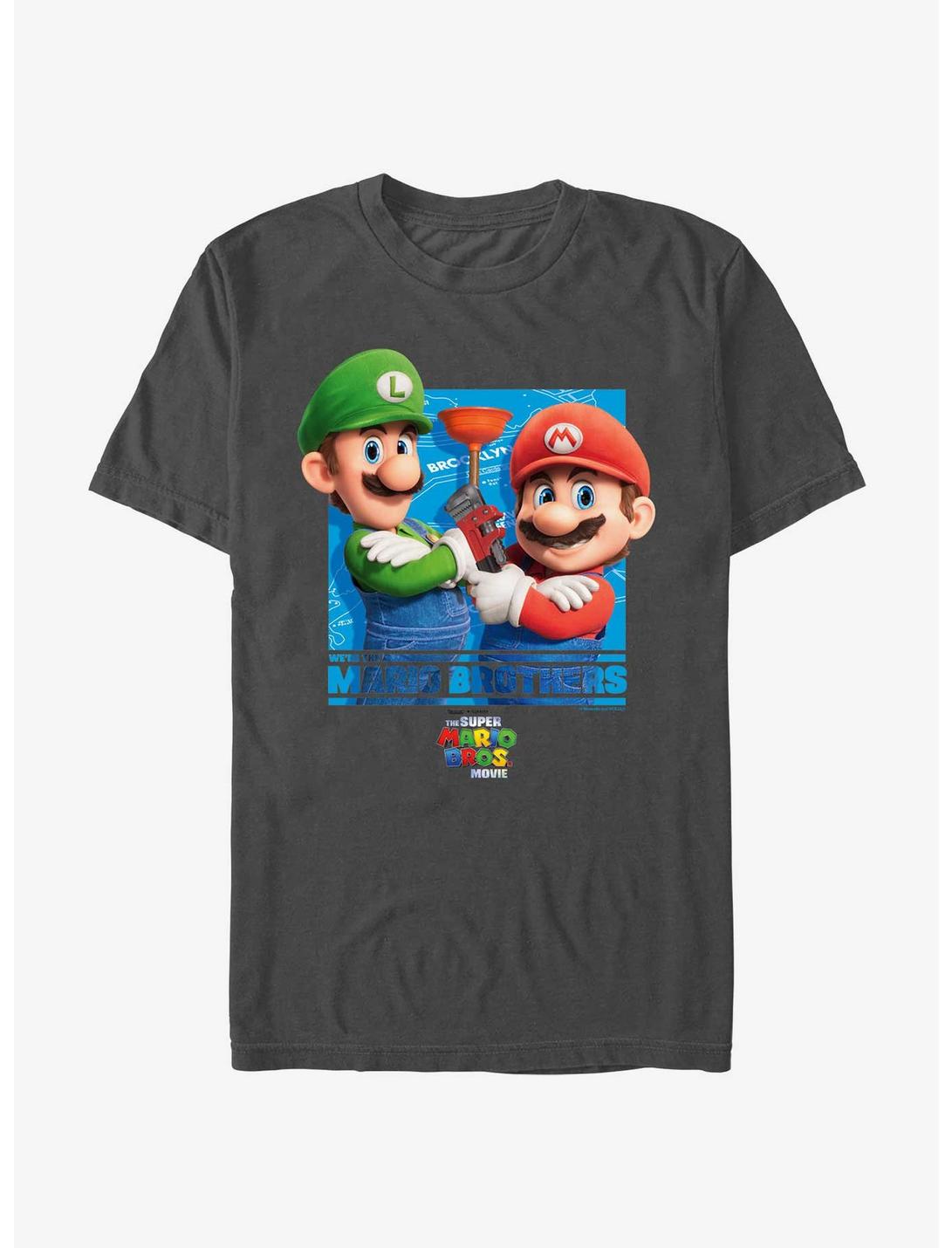 Mario The Super Mario Bros. Movie Mario & Luigi Extra Soft T-Shirt