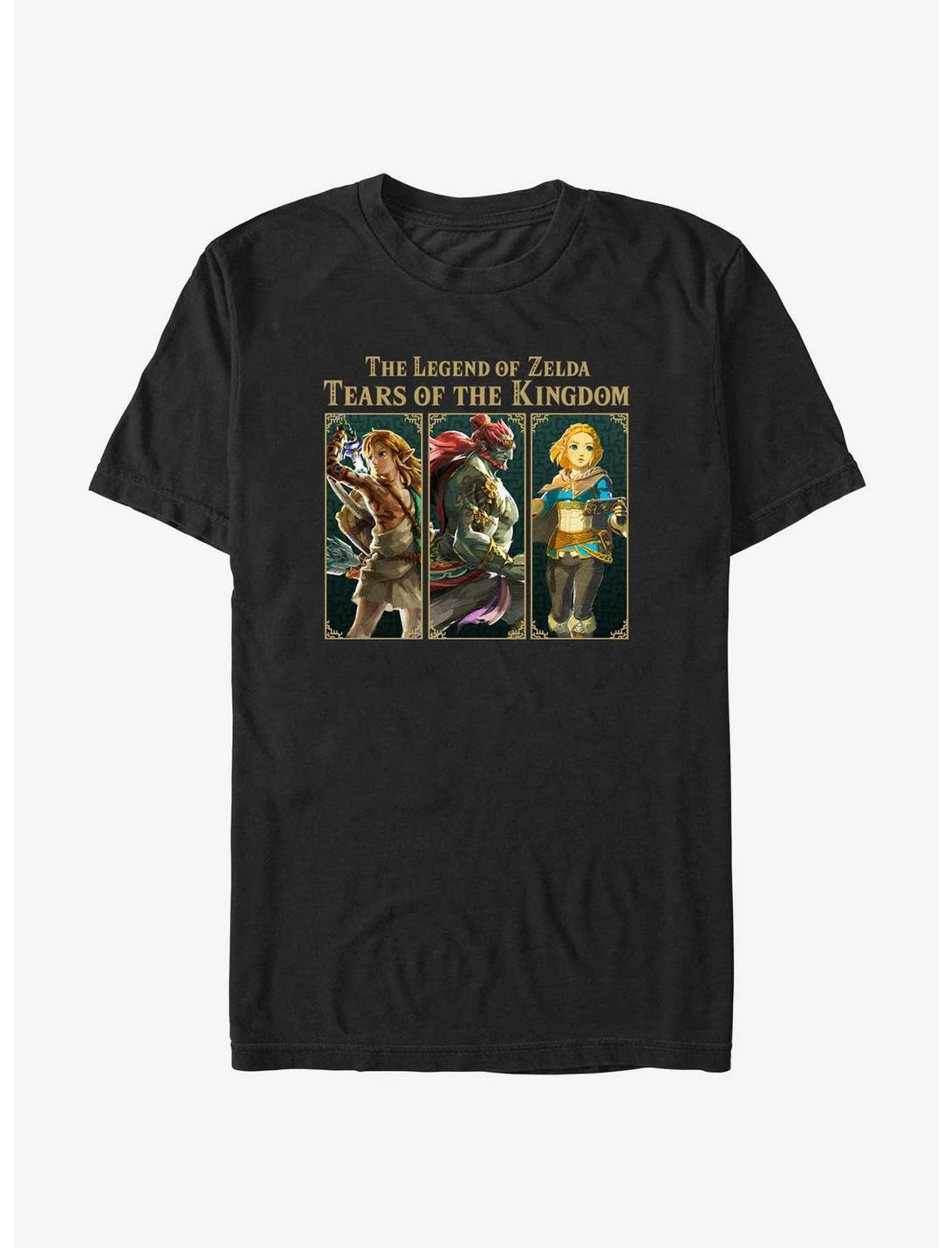 The Legend of Zelda: Tears of the Kingdom Trio Box Up T-Shirt