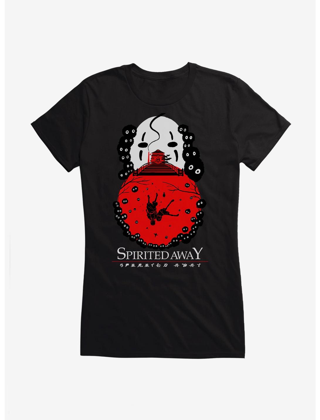 Studio Ghibli Spirited Away Falling Deeper Girls T-Shirt