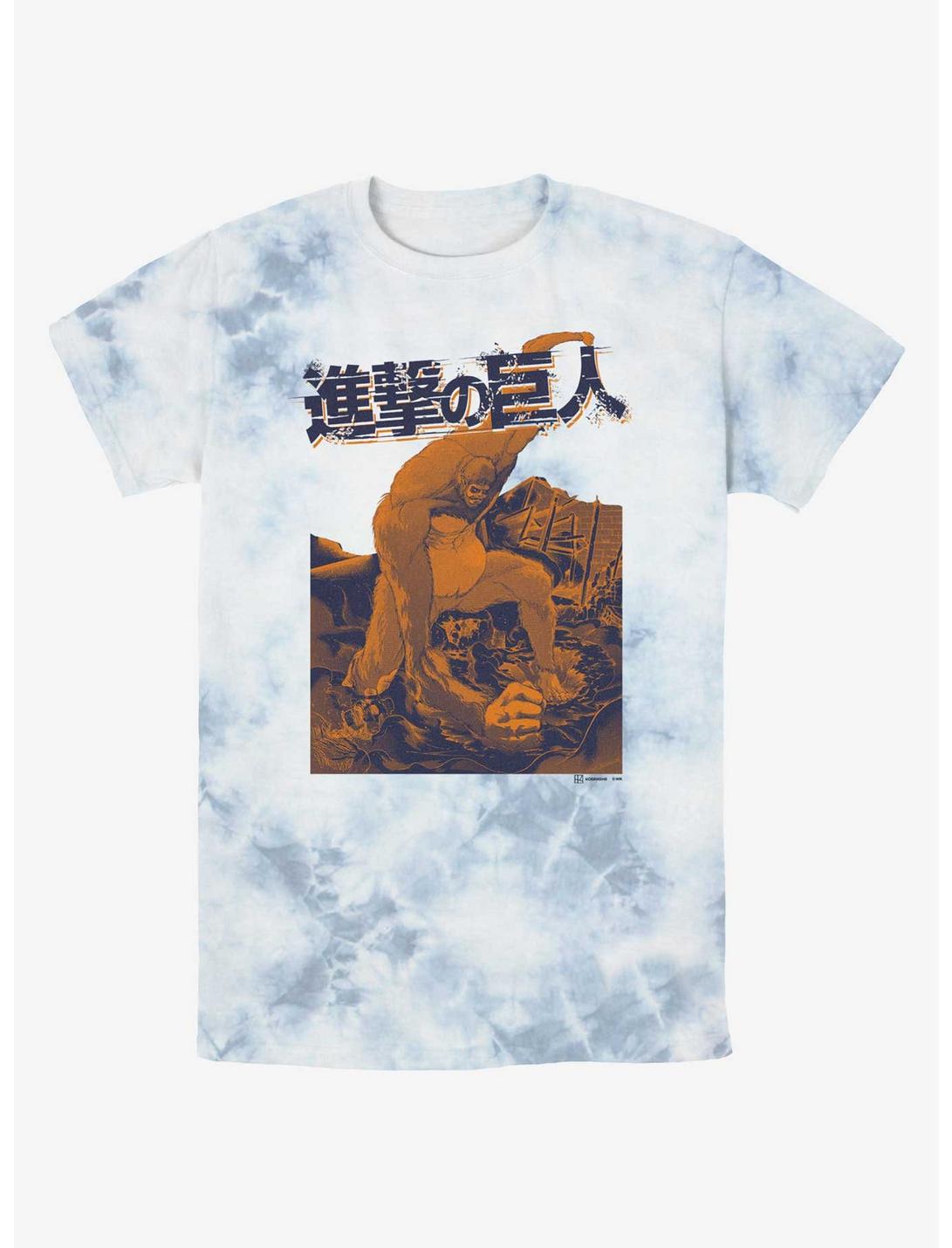 Attack On Titan Beast Titan Tie-Dye T-Shirt