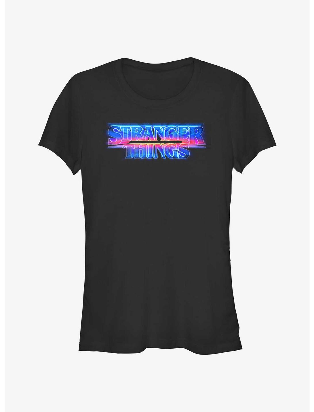 Stranger Things Retro Logo Girls T-Shirt