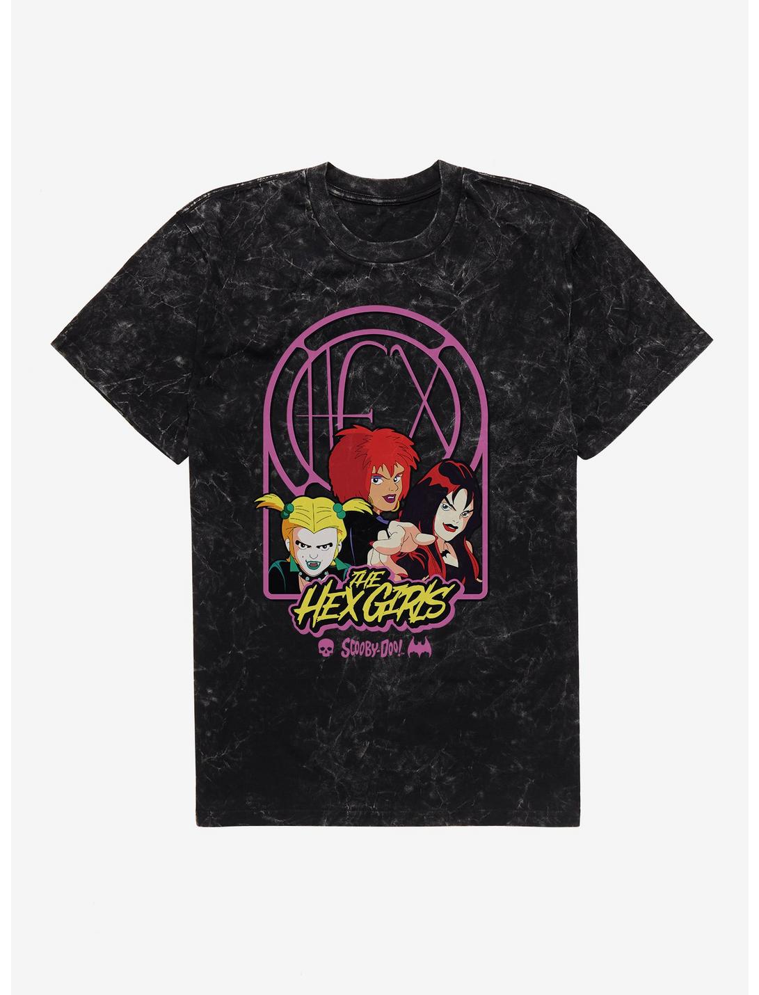 Scooby-Doo The Hex Girls Logo Mineral Wash T-Shirt