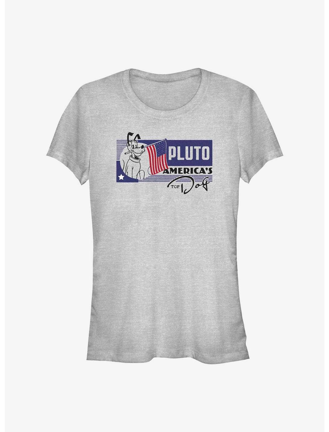 T-shirt Fille Disney 100 Pluto Le Chien le Plus Célèbre d'Amérique