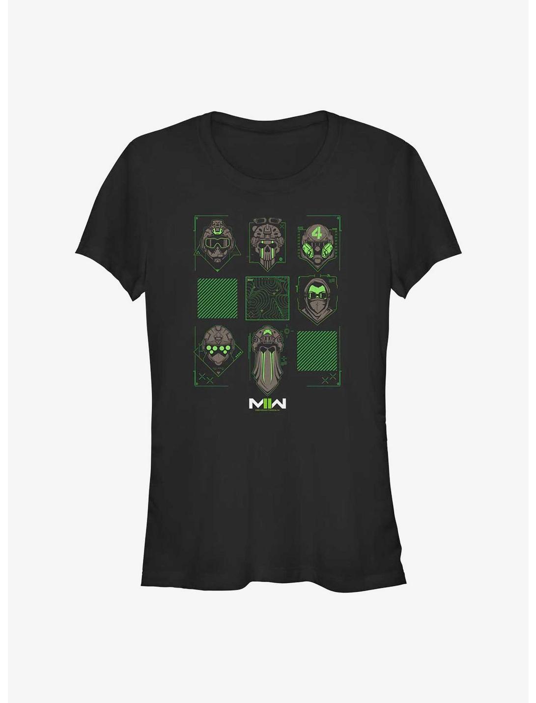 T-shirt Filles Call Of Duty Tactical Faces
