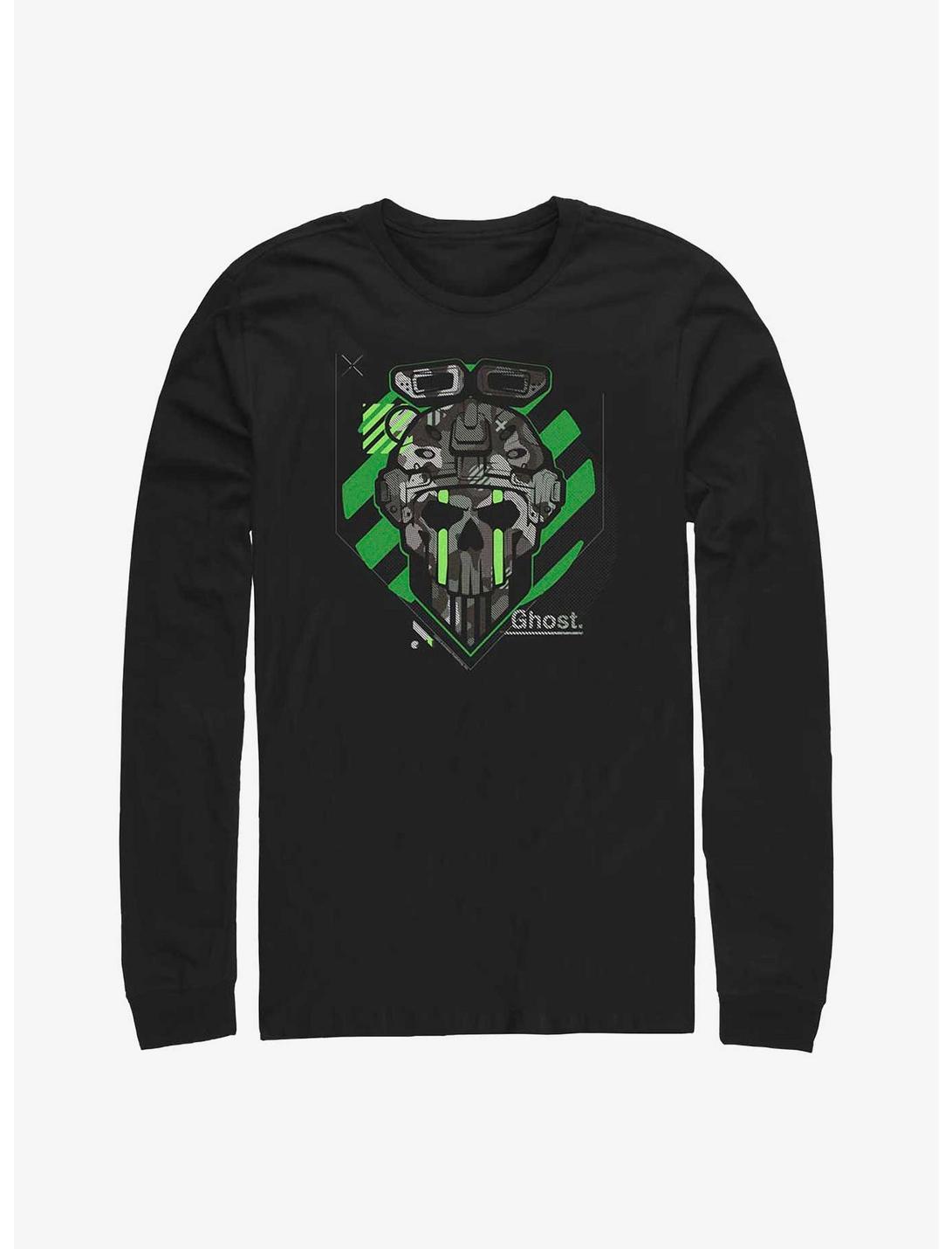 Call Of Duty Camo Ghost Long Sleeve T-Shirt
