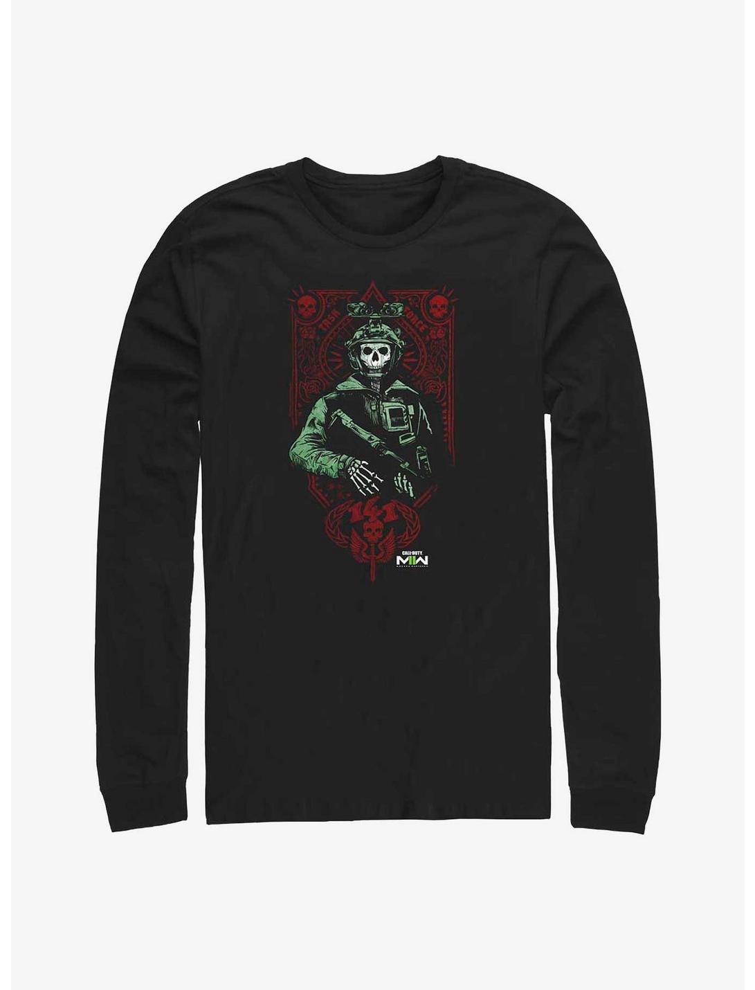 T-shirt manches longues Call Of Duty Cartel Ghost