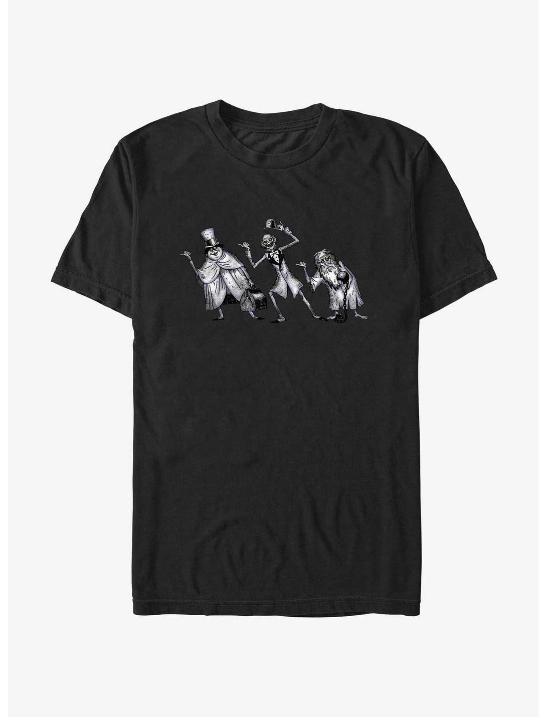 Disney Haunted Mansion Hitchhiking Ghosts Heavyweight T-Shirt