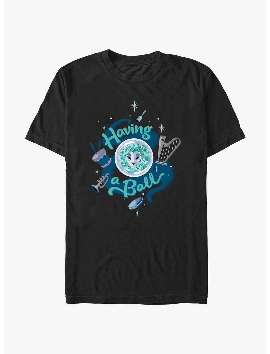 Disney Haunted Mansion Madam Leota Having A Ball Heavyweight T-Shirt