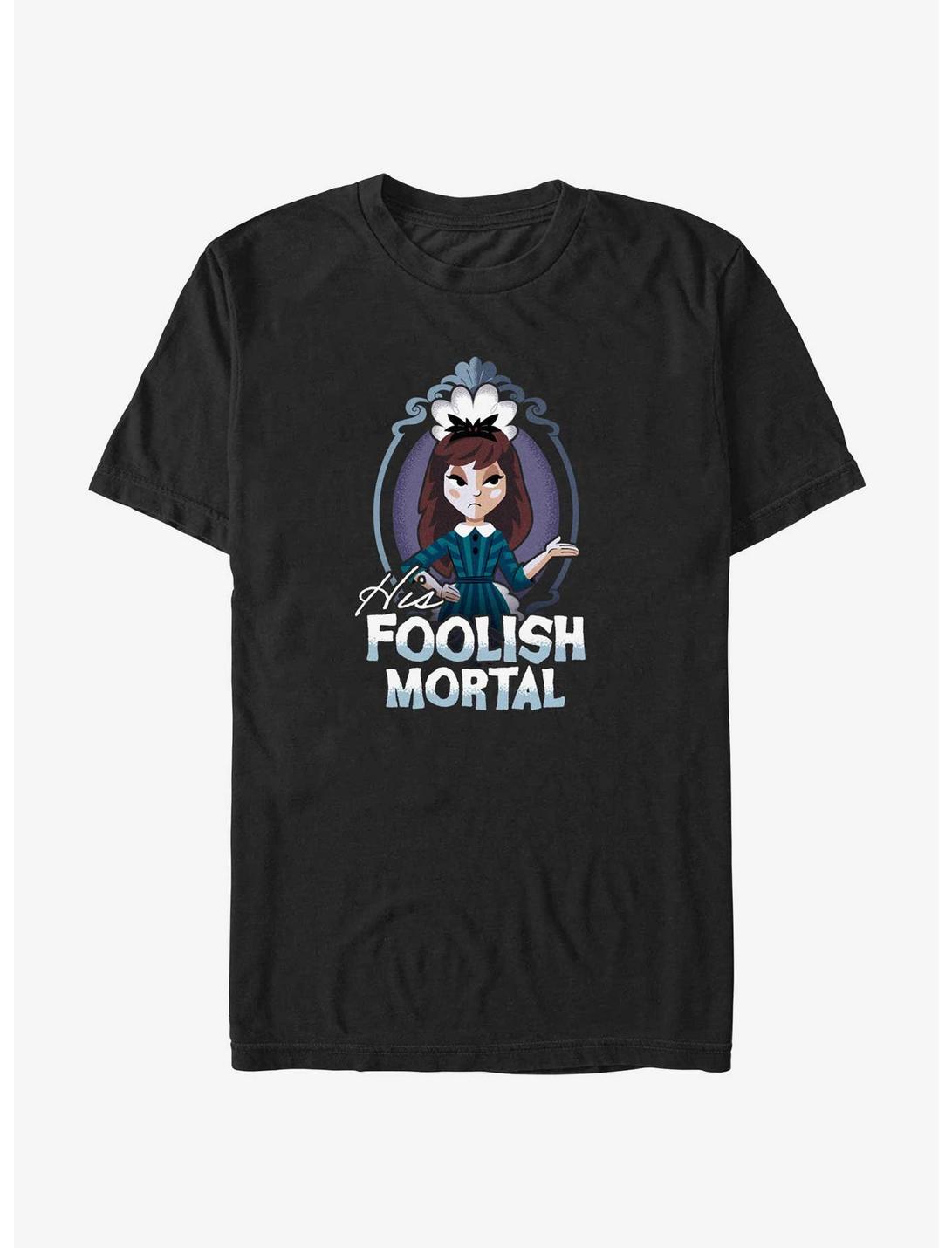 Disney Haunted Mansion His Foolish Mortal Heavyweight T-Shirt