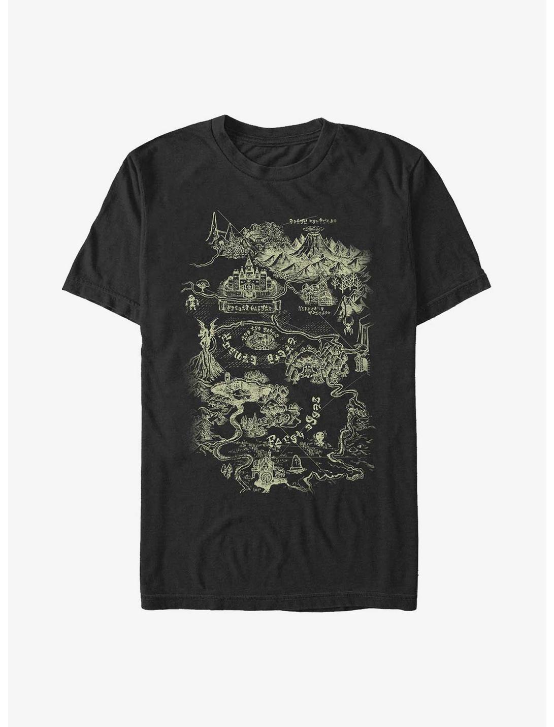 Nintendo Zelda Hyrule Map Heavyweight T-Shirt