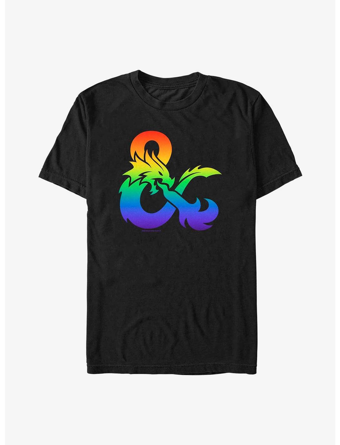 Dungeons & Dragons Pride Gradient Logo Heavyweight T-Shirt