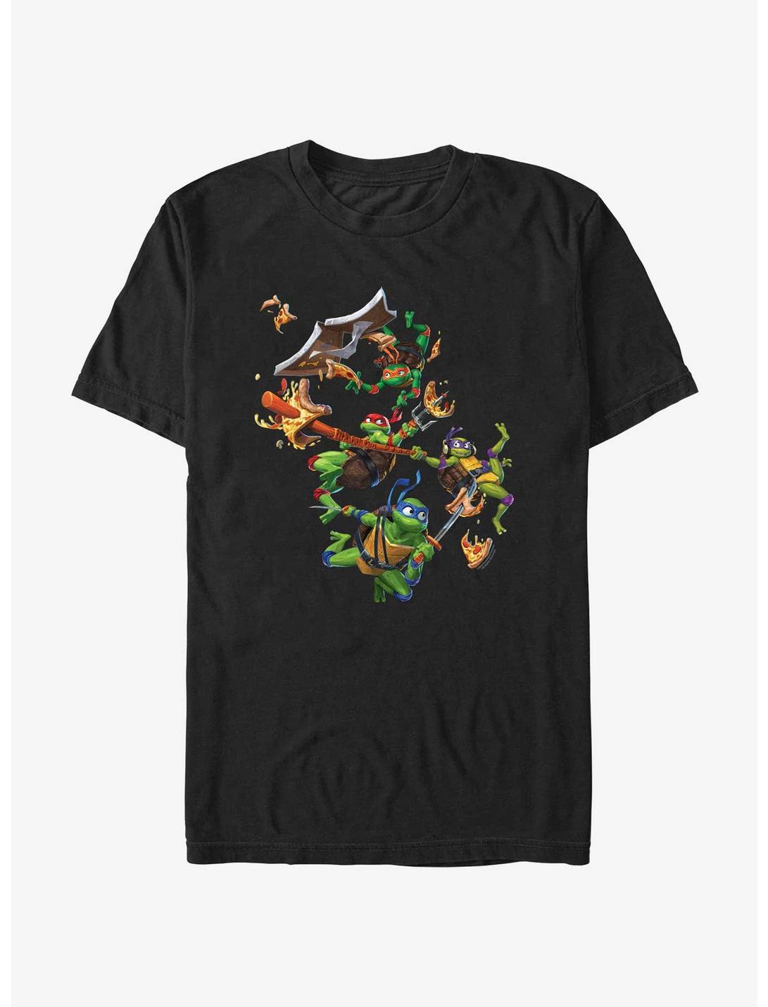 Teenage Mutant Ninja Turtles: Mutant Mayhem Will Fight For Pizza Big & Tall T-Shirt